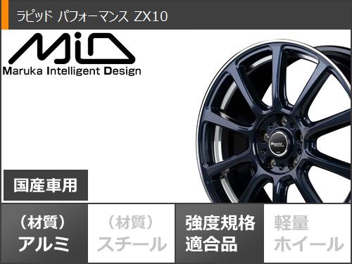 によって スタッドレスタイヤ パフォーマンス ZX10 7.0-17 タイヤ1番