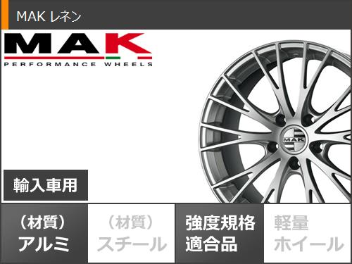 ポルシェ パナメーラ用 スタッドレス ダンロップ ウインターマックス03 WM03 245/50R18 100Q MAK レネンの画像