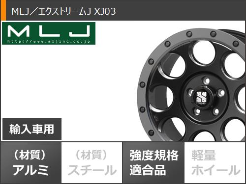 ジープ グランドチェロキー WL系用 スタッドレス ダンロップ ウインターマックス SJ8 プラス 265/60R18 110Q MLJ エクストリームJ XJ03｜tire1ban｜03