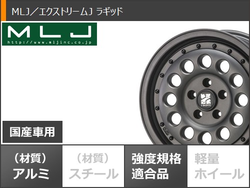ニッサン T31エクストレイル用 サマータイヤ ヨコハマ ブルーアースRV RV03 215/65R16 98H MLJ エクストリームJ ラギッド 6.5-16の画像