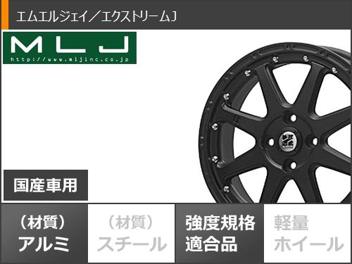 エブリイバン DA17V用 サマータイヤ ダンロップ エナセーブ RV505 165/65R14 79S  MLJ エクストリームJ 4.5-14｜tire1ban｜03