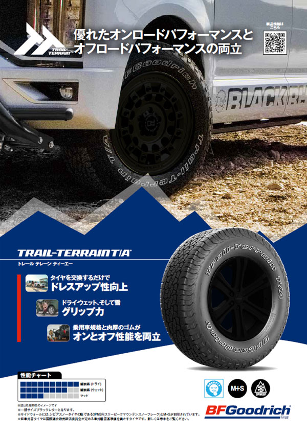 BFグッドリッチ NX等 タイヤ＆選べるホイール BF Goodrich トレイル