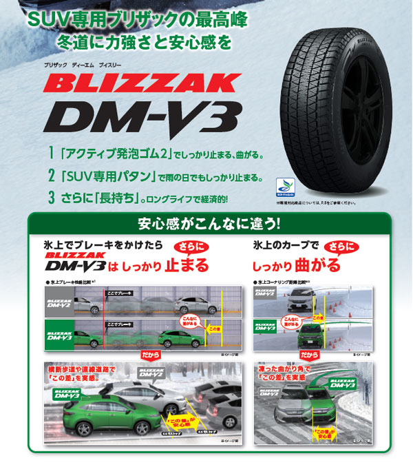 フォレスター/レガシィアウトバック等 スタッドレス＆ホイール ブリヂストン ブリザックDMV3 225/60R17 99Q ザイン SV 17x7.0j+48 5/100 インボイス対応｜tireeight3｜02