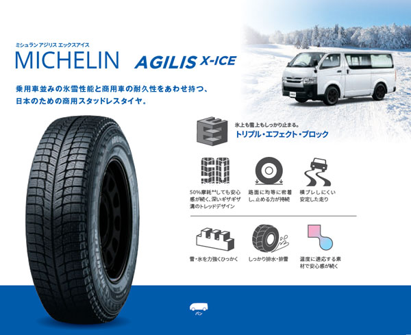 ハイエース/レジアスエース等 新品スタッドレス ミシュラン AGILIS X-ICE 195/80R15 107/105R キーラー タクティクス  BK 15X6.0j+33 6H/139.7 インボイス対応 : agilis-1958015-tactics-bk-33-6-139 :  タイヤエイト刈谷店 - 通販 - Yahoo!ショッピング