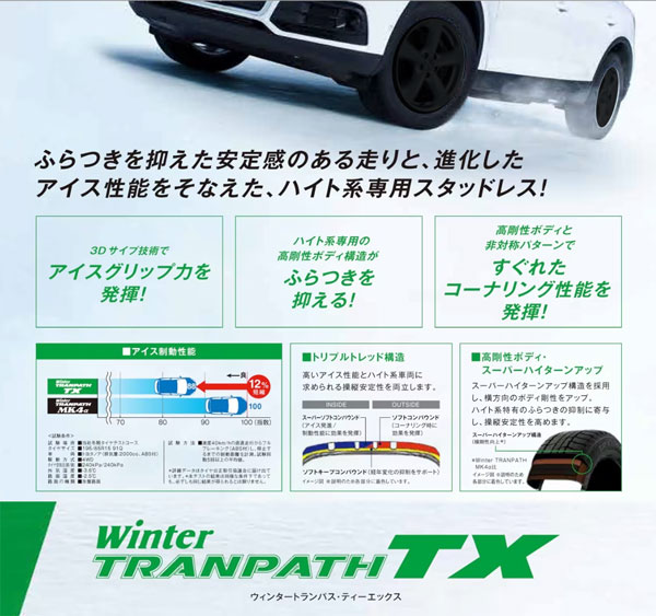 ウィンタートランパス ハリアー/RAV4/NX/レガシィ アウトバック等 