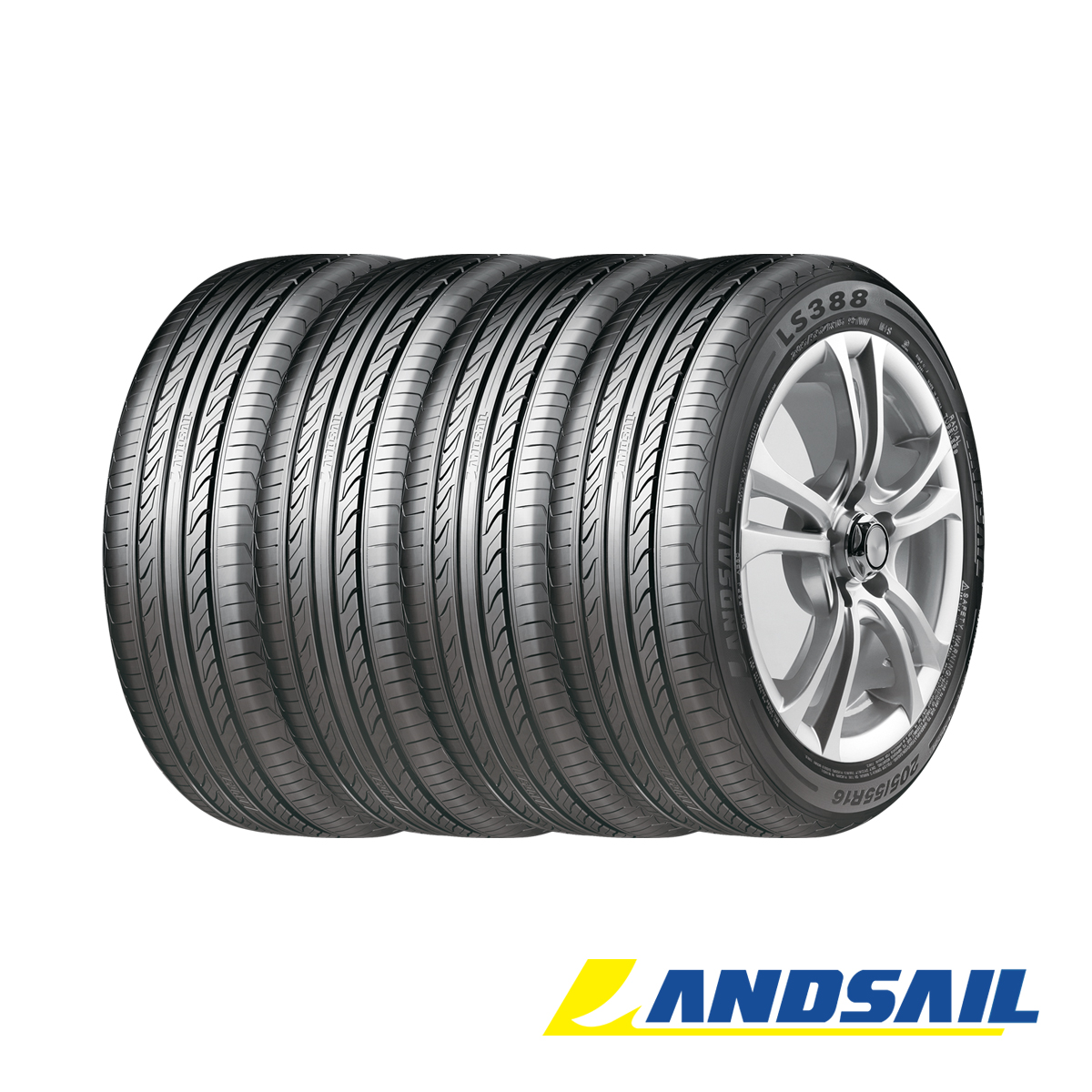 サマータイヤ4本セット 175/65R14 82T LANDSAIL（ランドセイル） LS388【2024年製】（ネット限定特価）｜tireichiba