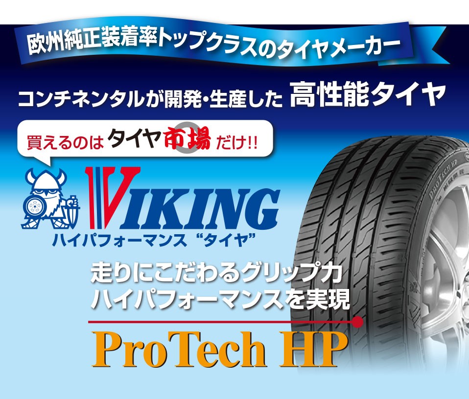 サマータイヤ 195/65R15 91H 15インチ VIKING バイキング ProTech