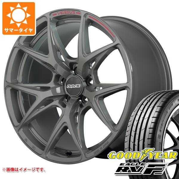 サマータイヤ 215/55R18 99V XL グッドイヤー イーグル RV F レイズ ベルサス クラフトコレクション VV21S 8.0 18 :21sccg8 16765:タイヤマックス