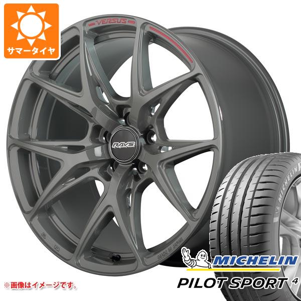 RAYS サマータイヤ 235/45R18 (98Y) XL ミシュラン パイロットスポーツ 