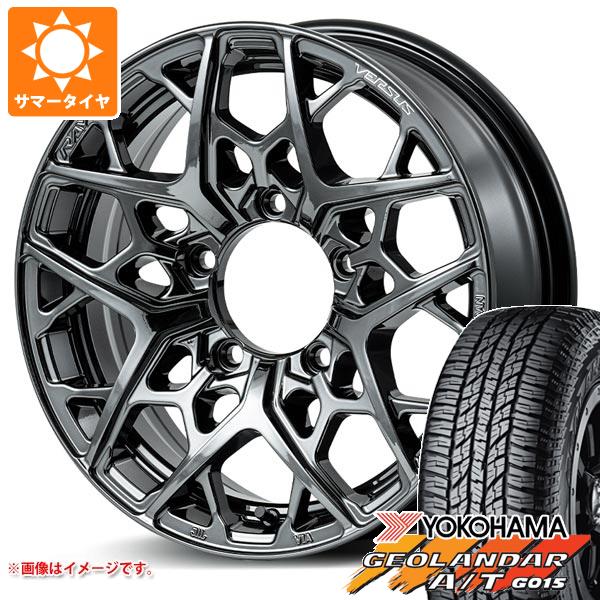 5本セット ジムニーシエラ JB74W用 サマータイヤ ヨコハマ ジオランダー A/T G015 225/70R16 103H ブラックレター レイズ ベルサス VV25MX 6.0 16 :25mxyns 22934 s861006zk 5:タイヤマックス