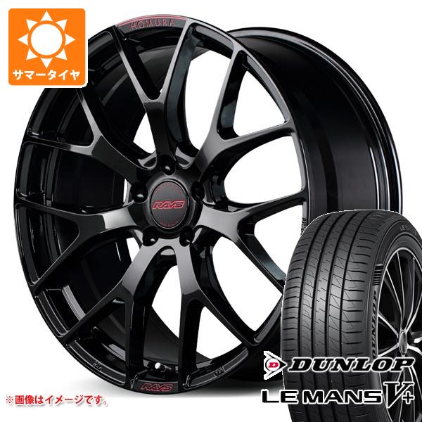 サマータイヤ 225/35R19 88W XL ダンロップ ルマン5 LM5+ レイズ ホムラ 2x7FT スペックM 8.0-19