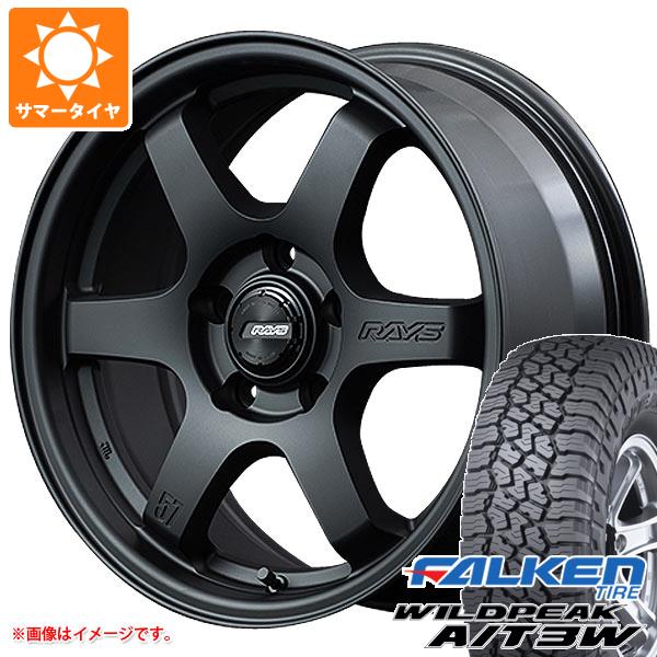 トヨタ RAV4 50系用 サマータイヤ ファルケン ワイルドピーク A/T3W LT225/75R16 115/112Q レイズ グラムライツ 57DR-X2 7.0-16