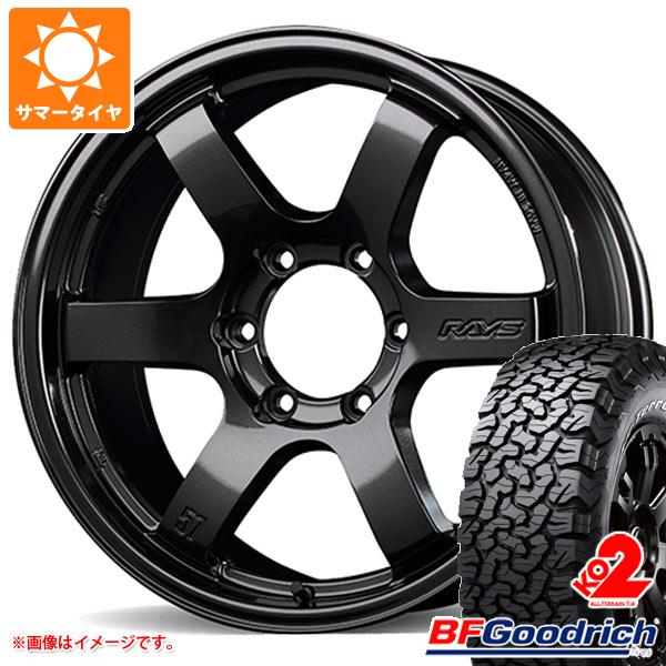 ハイエース 200系用 2023年製 サマータイヤ BFグッドリッチ オールテレーンT/A KO2 LT215/70R16 100/97R ホワイトレター レイズ グラムライツ 57DR X 6.5 16 :57drxh 21564 t80971yt:タイヤマックス