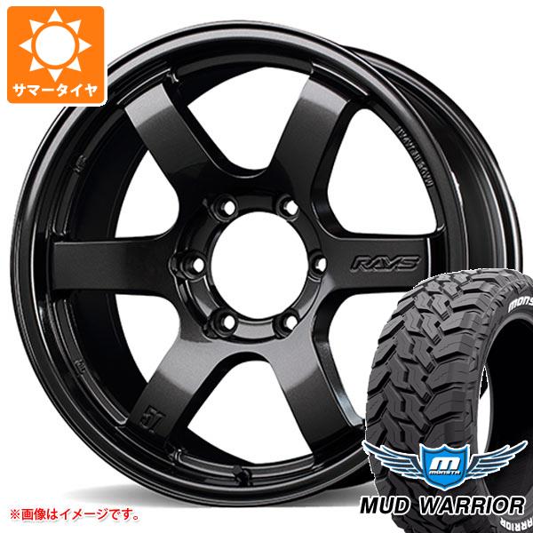 ハイエース 200系用 サマータイヤ モンスタ マッドウォーリアー LT215/70R16 107/105Q ホワイトレター レイズ グラムライツ 57DR X 6.5 16 :57drxh 34780 t80971yt:タイヤマックス