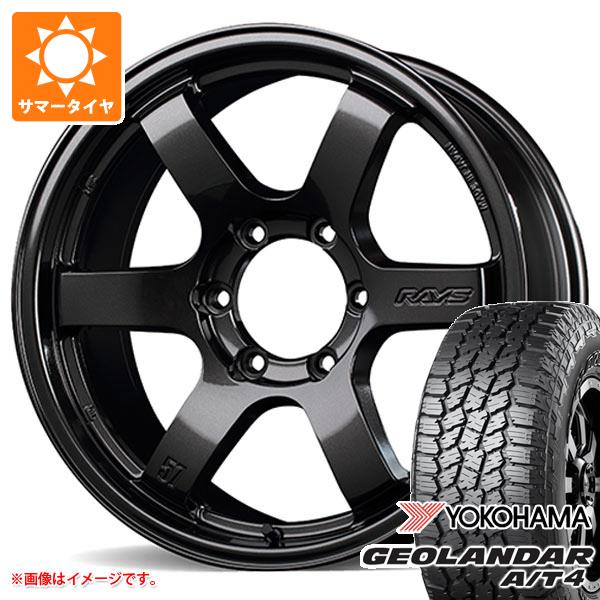 ミツビシ トライトン LC2T用 2026年製 サマータイヤ ヨコハマ ジオランダー A/T4 G018 265/60R18 110H ブラックレター レイズ グラムライツ 57DR-X 8.0-18