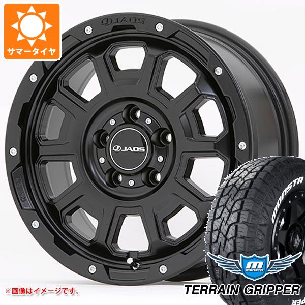 ジープ ラングラー JK/JL系用 サマータイヤ モンスタ テレーングリッパー LT285/70R17 121/118R ホワイトレター ジャオス アダマス BL5