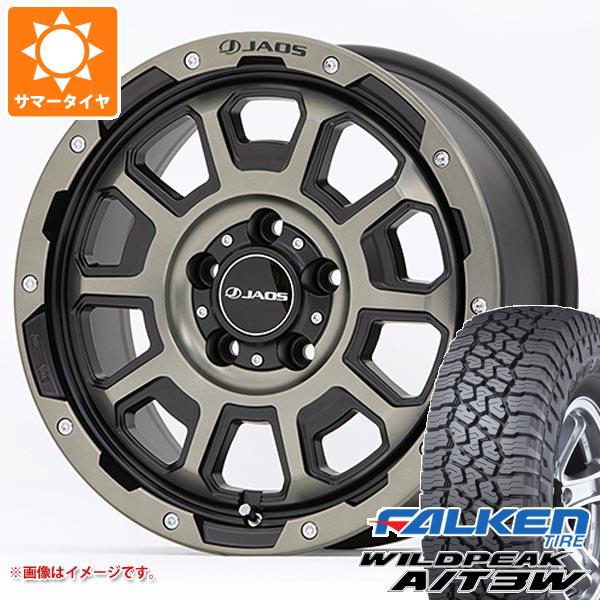 RAV4 50系用 サマータイヤ ファルケン ワイルドピーク A/T3W 235/70R16 109T XL  ジャオス アダマス BL5 7.0-16