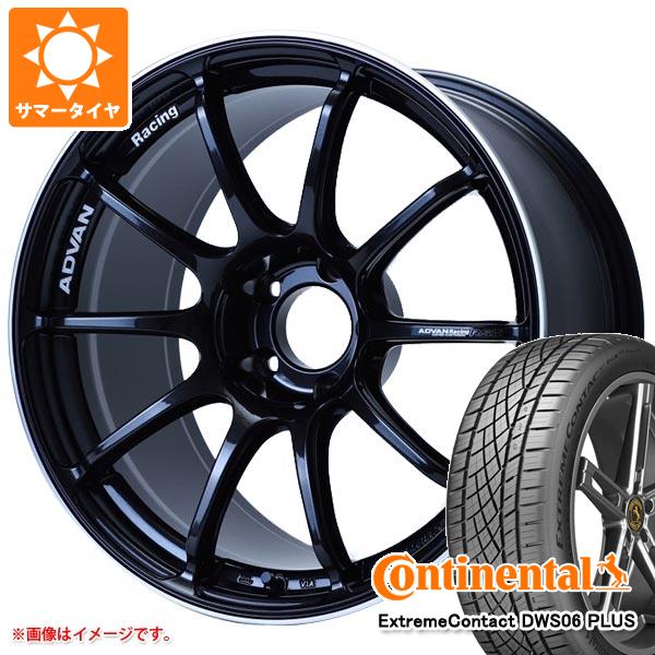 サマータイヤ 245/45R18 100Y XL コンチネンタル エクストリームコンタクト DWS06 プラス アドバンレーシング RS3 8.5 18 :adrs3 36710:タイヤマックス