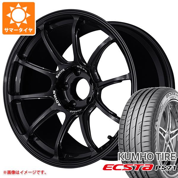 エクスタ - 朱夏タイア 235/40R18 95Y XL クムホ なおなお書き71 アドバンレーシング RZ-F2 7.5-18 自動車-タイヤ、ホイール-夏タイヤ、ホイールセット