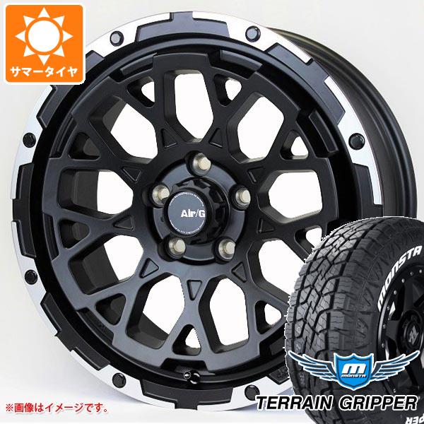 ジープ ラングラー JK/JL系用 2023年製 サマータイヤ モンスタ テレーングリッパー 265/70R17 115T ホワイトレター エアージー ロックス