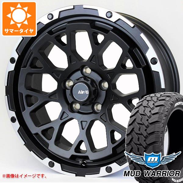 エクリプスクロス GK系用 2023年製 サマータイヤ モンスタ マッドウォーリアー LT215/70R16 107/105Q ホワイトレター エアージー ロックス 7.0-16