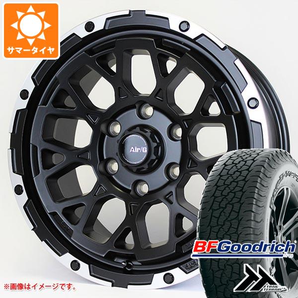 ランドクルーザー プラド 150系用 サマータイヤ BFグッドリッチ トレールテレーンT/A 265/65R17 112T アウトラインホワイトレター エアージー ロックス 8.0-17