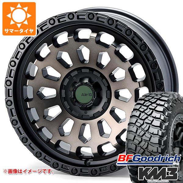 トヨタ RAV4 50系用 サマータイヤ BFグッドリッチ マッドテレーンT/A KM3 LT265/65R17 120/117Q エアージー ヴァルカン 7.0-17