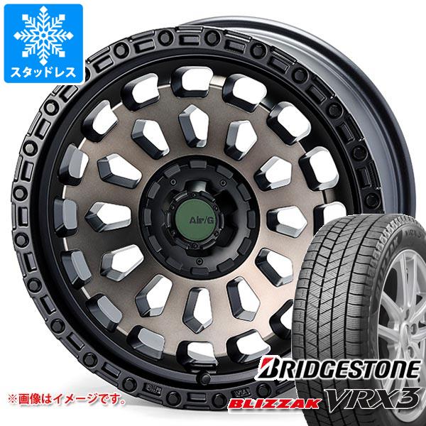 スタッドレスタイヤ ブリヂストン ブリザック VRX3 225/60R17 99Q エアージー ヴァルカン 7.0-17