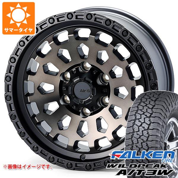 WILDPEAK - トヨタ ハイラックスサーフ215系用 炎節タイア ファルケン ワイルドピーク A/T3W 265/65R17 116S XL エアージー ヴァルカン 8.0-17