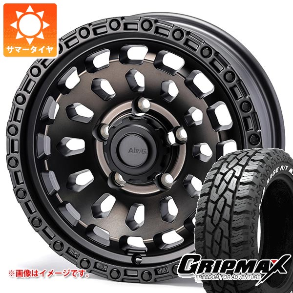 グリップマックス - 5本仕掛ける スズキ ジムニーノマド JC74W用 炎節タイア R/T MAX LT185/85R16 105/103Q 白いこと水茎の跡 エアージー ヴァルカン 6.0-16