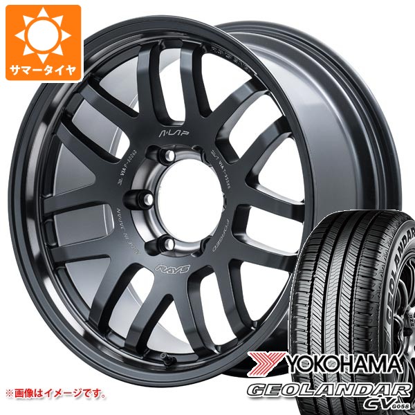 RAYS - 5本仕かける スズキ ジムニーノマド JC74W用 2026年製 炎節タイア ヨコハマ ジオランダー CV G058 225/60R18 100H レイズ エーラップ 07X 2324 LTD 7.0-18