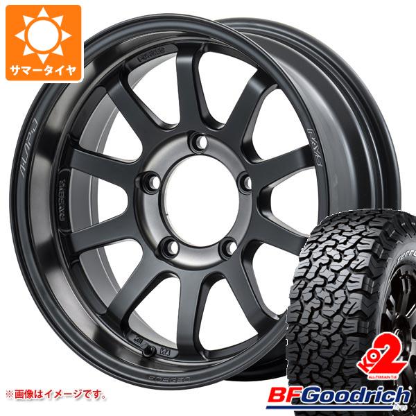 ジムニー JB64W用 サマータイヤ BFグッドリッチ オールテレーンT/A KO2 LT225/75R16 115/112S ホワイトレター レイズ エーラップ J 2324 LTD 5.5-16｜tiremax