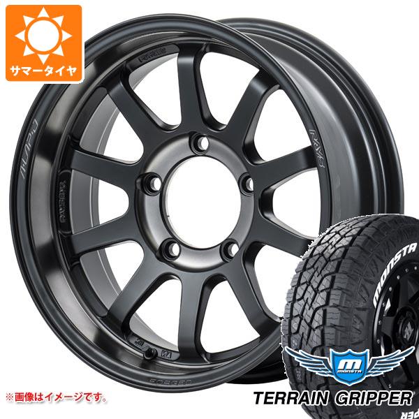 RAYS - 5本仕掛ける ジムニー用 炎節タイア モンスタ テレーングリッパー 175/80R16 91S 白いこと水茎の跡 レイズ エーラップ J 2324 LTD 5.5-16