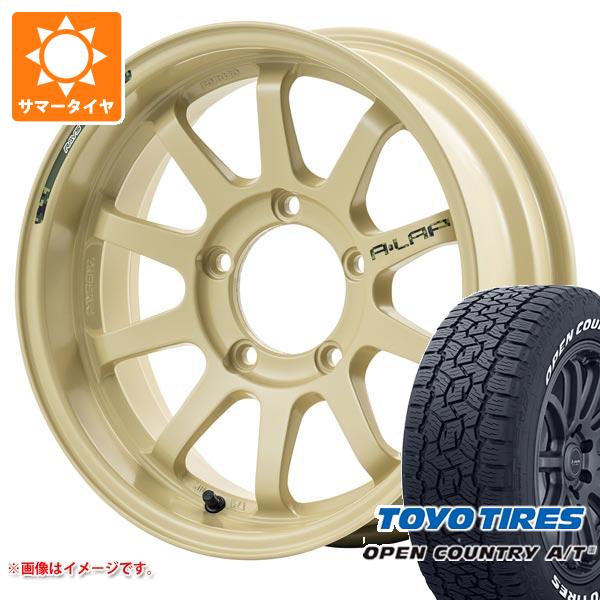 ジムニー JB64W用 2024年製 サマータイヤ トーヨー オープンカントリー A/T3 215/70R16 100T ホワイトレター レイズ エーラップ J デザートエディション 5.5 16 :aljdesrj 41238 s86768zk:タイヤマックス