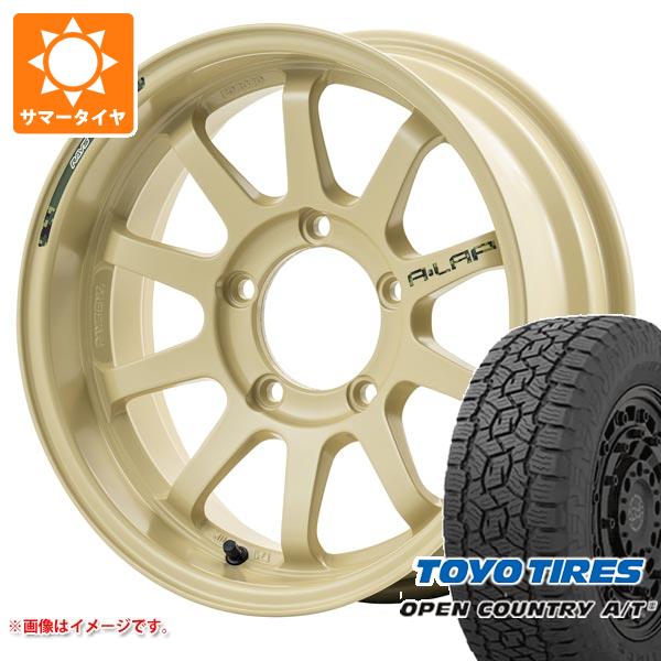 ジムニーシエラ JB74W用 サマータイヤ トーヨー オープンカントリー A/T3 215/70R16 100T ブラックレター レイズ エーラップ J デザートエディション 6.0 16 :aljdesrs 38817 s86770zk:タイヤマックス