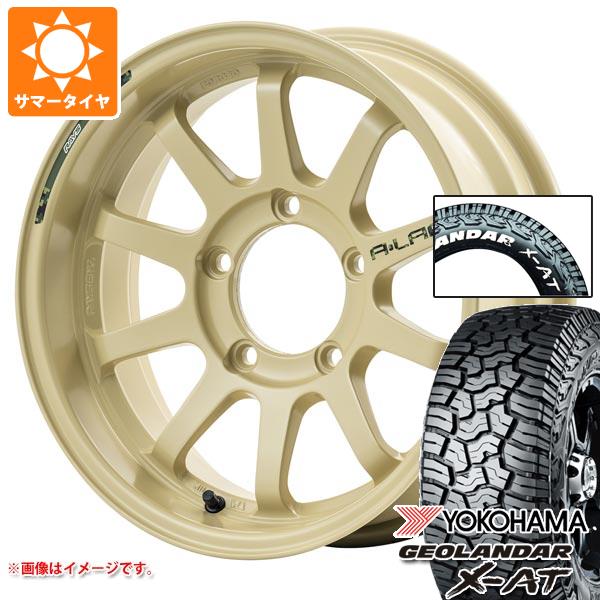 スズキ ジムニーノマド JC74W用 2026年製 サマータイヤ ヨコハマ ジオランダー X-AT G016 225/70R16 103S ホワイトレター エーラップ J デザート 6.0-16