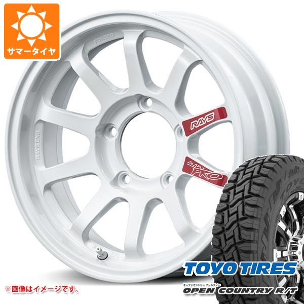 ジムニーシエラ JB74W用 サマータイヤ トーヨー オープンカントリー R/T 185/85R16 105/103N LT ホワイトレター レイズ エーラップ J プロ 6.0 16 :aljpros 34452 s86769zk:タイヤマックス