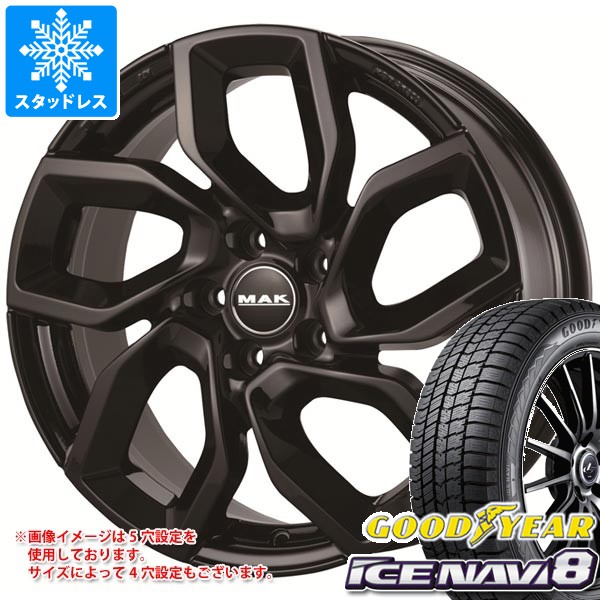 シトロエン C3 B6系用 スタッドレス グッドイヤー アイスナビ8 195/65R15 91Q MAK アポロ