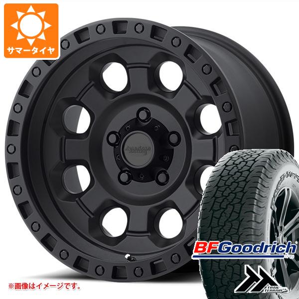 5本セット ジープ ラングラー JK/JL系用 サマータイヤ BFグッドリッチ トレールテレーンT/A 265/65R18 114T OWL アメリカンレーシング AR201