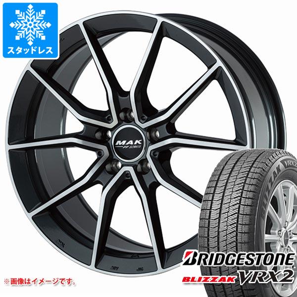 メルセデスベンツ W205 Cクラス用 スタッドレス ブリヂストン ブリザック VRX2 225/50R17 94Q MAK アルジェントエフエフ｜tiremax