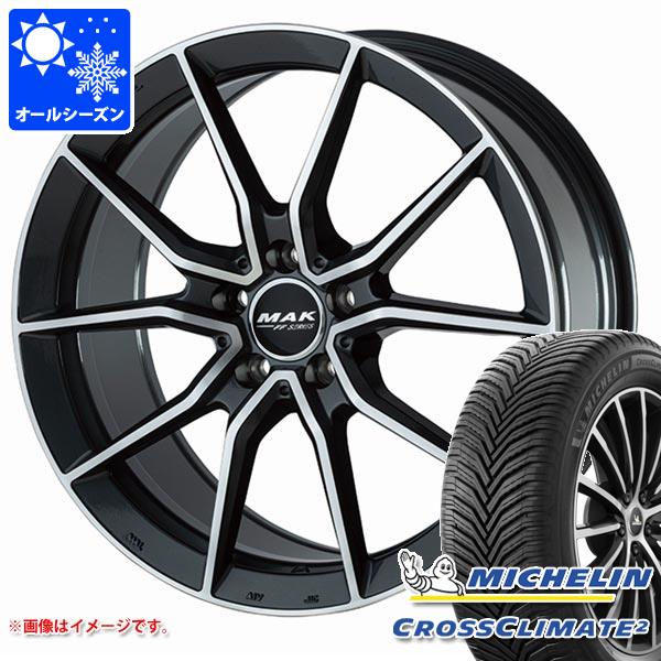 メルセデスベンツ C118 CLA45S AMG用 オールシーズンタイヤ ミシュラン クロスクライメート2 255/35R19 96Y XL MAK アルジェントエフエフ｜tiremax