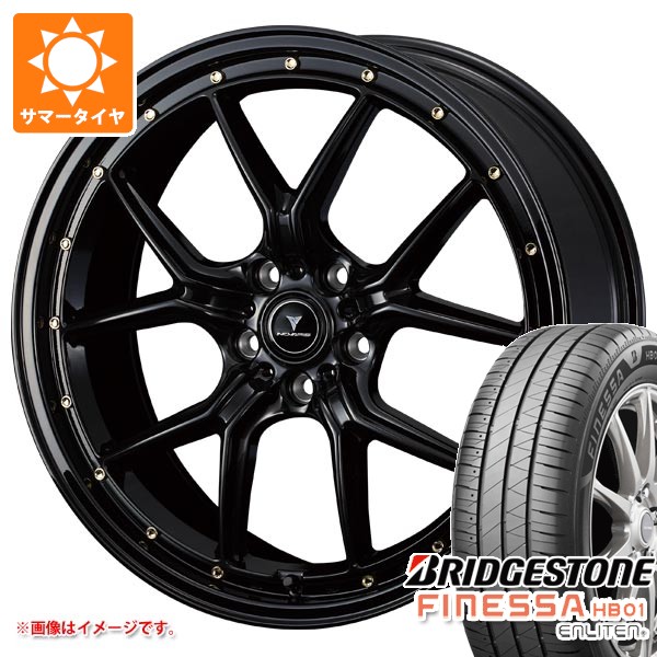 WEDS - 炎節タイア 245/45R19 102W XL ブリヂストン フィネッサ HB01 ノヴァ栗鼠 アセット S1 8.0-19