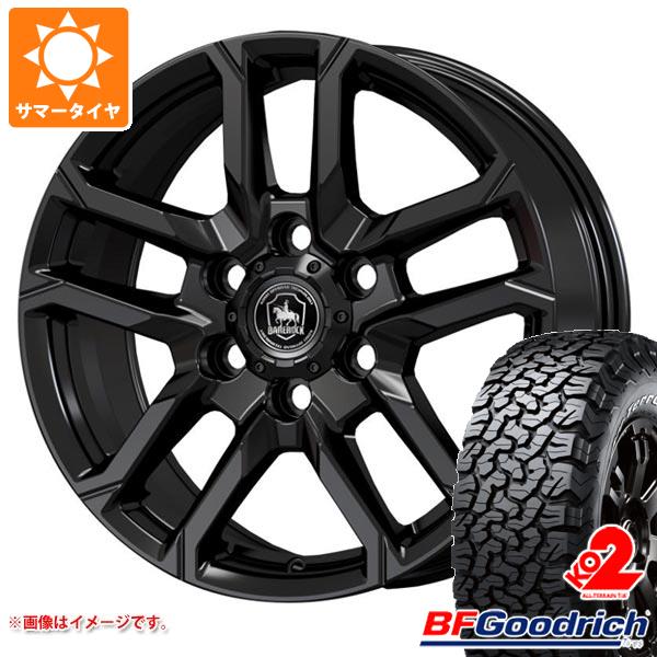 ハイエース 200系用 サマータイヤ BFグッドリッチ オールテレーンT/A KO2 LT215/70R16 100/97R ホワイトレター ベアロック バイソン 6.5 16 :barbish 21564 t80971yt:タイヤマックス