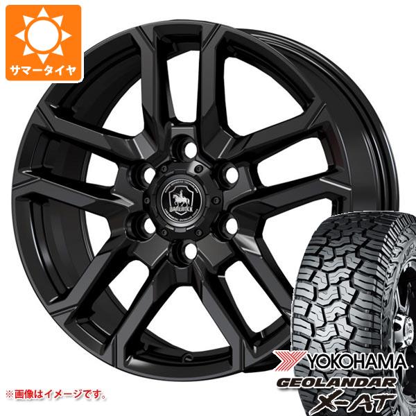 NV350キャラバン E26用 サマータイヤ ヨコハマ ジオランダー X AT G016 195/80R15 107/105N LT アウトラインホワイトレター G016A ベアロック バイソン 6.0 15 :barbisc 40630 n84710sn:タイヤマックス