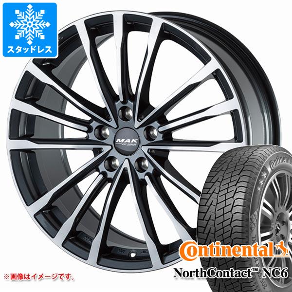 BMW G30/G31 5シリーズ用 スタッドレス コンチネンタル ノースコンタクト NC6 245/45R18 100T XL MAK バビエラFF :baviff 32897 b10233m:タイヤマックス