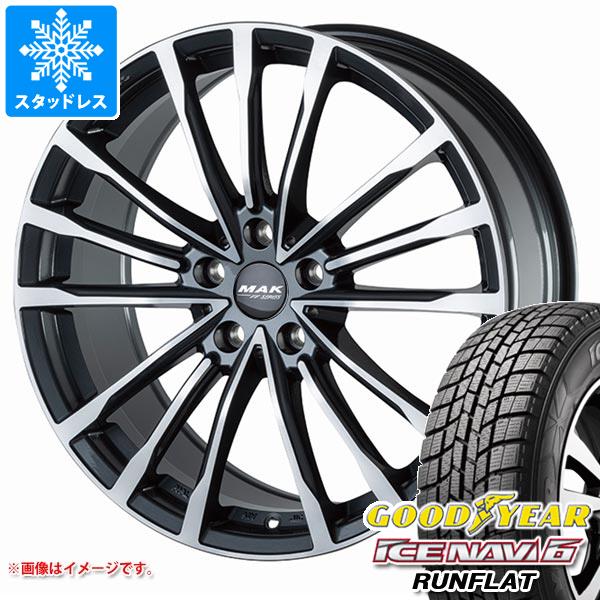 BMW G30/G31 5シリーズ用 スタッドレス グッドイヤー アイスナビ6 ランフラット 245/45RF18 96Q ランフラット MAK バビエラFF :baviff 19980 b10233m:タイヤマックス