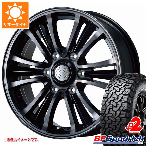 ハイエース 200系用 2024年製 サマータイヤ BFグッドリッチ オールテレーンT/A KO2 LT215/70R16 100/97R  ホワイトレター バザルト エックスタイプ2 6.5-16 : bazt2h-21564-t80971yt : タイヤマックス - 通販 -  Yahoo!ショッピング