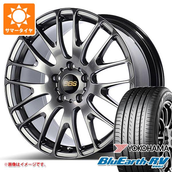 BluEarth - 炎節タイア 245/35R20 95W XL ヨコハマ 青味地びたRV RV03 BBS RN 8.5-20