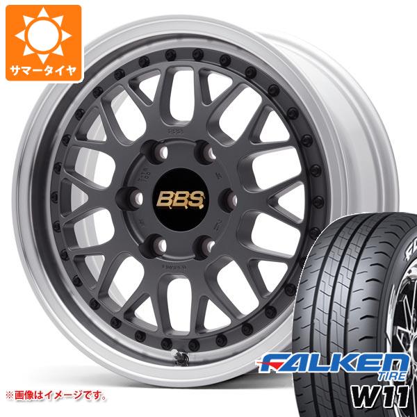 ハイエース 200系用 2024年製 サマータイヤ ファルケン W11 215/60R17C 109/107N ホワイトレター BBS RT X 6.5 17 :bbsrtx 32711 t80968yt:タイヤマックス