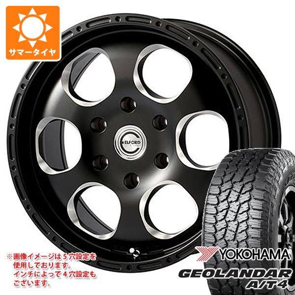 GEOLANDAR - 5本仕掛ける ジープ ラングラー JK/JL系用 朱夏タイア ヨコハマ ジオランダー A/T4 G018 LT285/70R17 121/118S OWL ブラッド棚卸し資産 衣裳 車、バイク、自転車-夏タイヤ、ホイールセット-タイヤ、ホイール